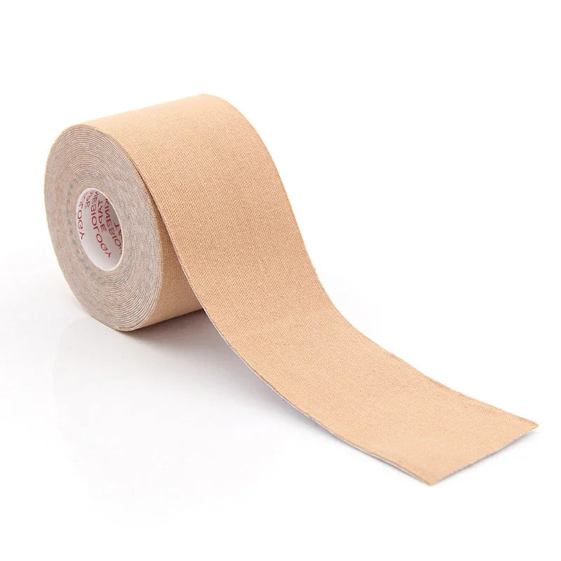 Kinesiology Tape 5cm 5m Elastic Kinesio Tape Elastic tape Muscle Pain Relief Athletic Recovery Knee Pads for Gym Fitness Bandage