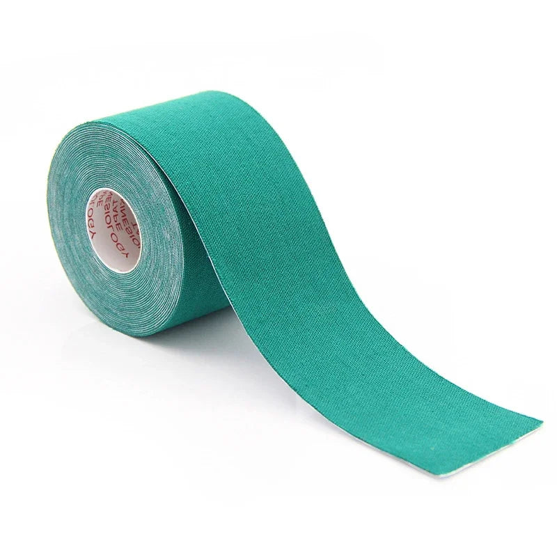 Kinesiology Tape 5cm 5m Elastic Kinesio Tape Elastic tape Muscle Pain Relief Athletic Recovery Knee Pads for Gym Fitness Bandage