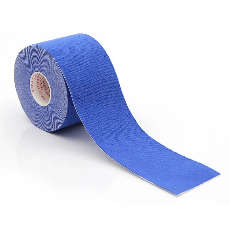 Kinesiology Tape 5cm 5m Elastic Kinesio Tape Elastic tape Muscle Pain Relief Athletic Recovery Knee Pads for Gym Fitness Bandage