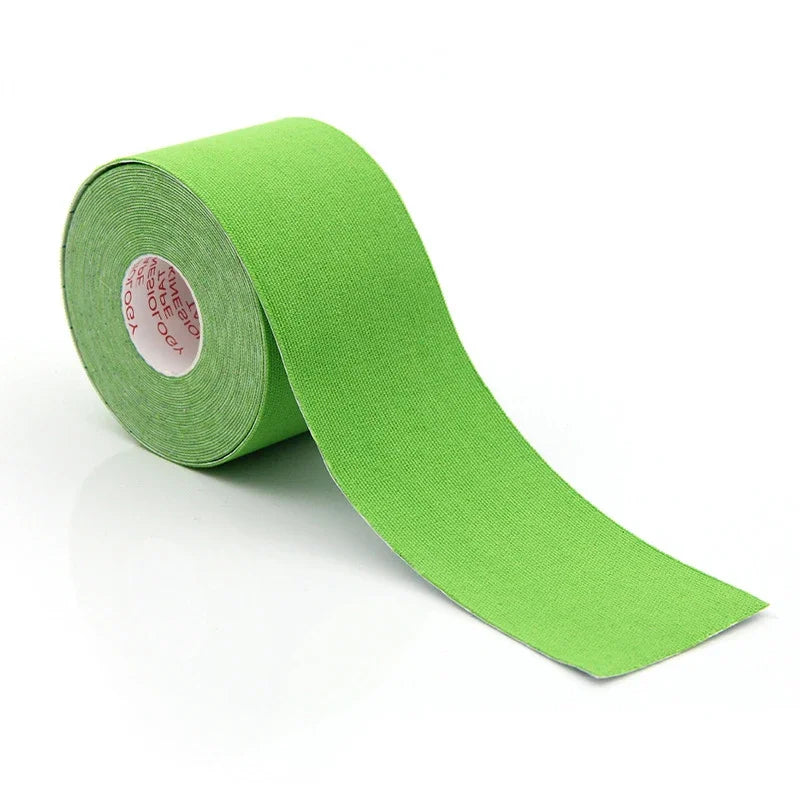 Kinesiology Tape 5cm 5m Elastic Kinesio Tape Elastic tape Muscle Pain Relief Athletic Recovery Knee Pads for Gym Fitness Bandage
