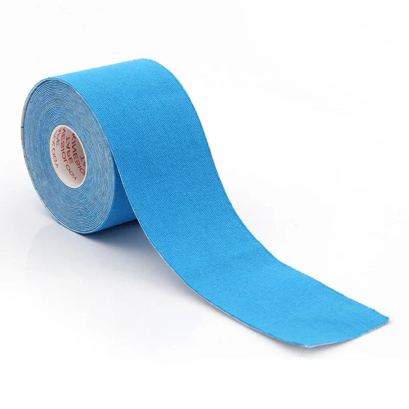 Kinesiology Tape 5cm 5m Elastic Kinesio Tape Elastic tape Muscle Pain Relief Athletic Recovery Knee Pads for Gym Fitness Bandage